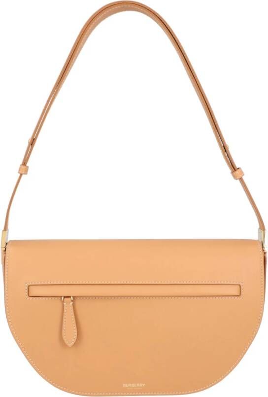 Burberry Zandbruine Schoudertas Beige Dames