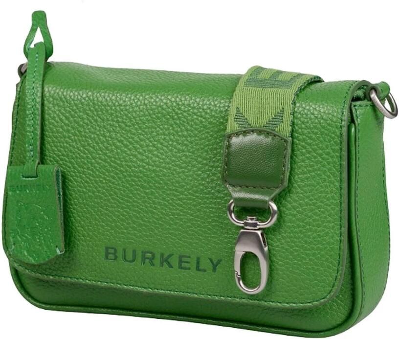 BURKELY leren crossbody tas Always Alyx groen