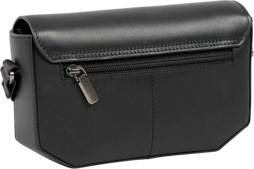 BURKELY leren crossbody Nocturnal Nova zwart - Foto 3