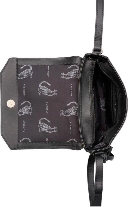 BURKELY leren crossbody Nocturnal Nova zwart - Foto 4