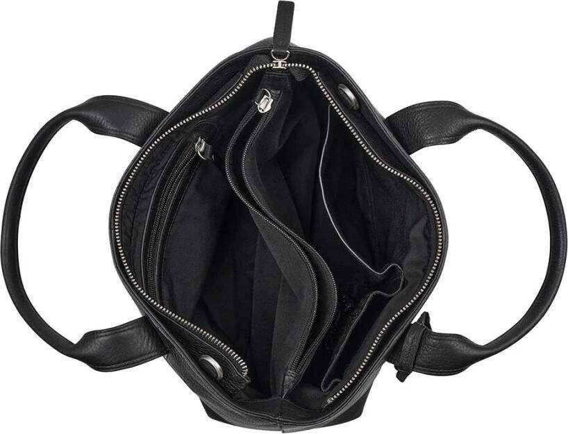 BURKELY leren handtas Soft Skylar zwart - Foto 4