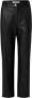 Busnel Andie Leren Broek Stijlvolle en veelzijdige broek Zwart Dames - Thumbnail 1