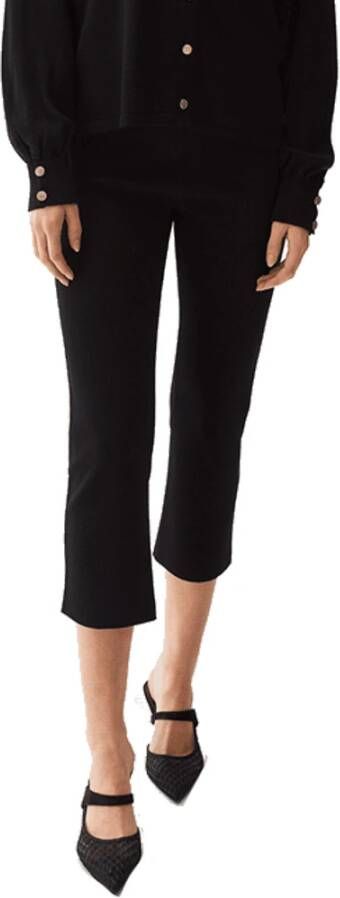 Busnel Cropped broek Zwart Dames