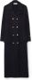 Busnel Double-Breasted Coats Blauw Dames - Thumbnail 1