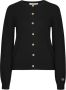 Busnel Klassieke Zwarte Kee Cardigan Zwart Dames - Thumbnail 1