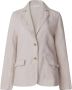 Busnel Pamela Linnen Blazer Beige Dames - Thumbnail 1