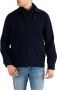 Butcher of Blue Blauwe Andor Vest Winter Overshirt met Ritszakken Blauw Heren - Thumbnail 3
