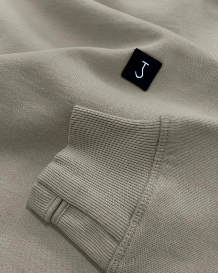 BUTCHER OF BLUE Heren Truien & Vesten Army Half Zip Grijs - Foto 5