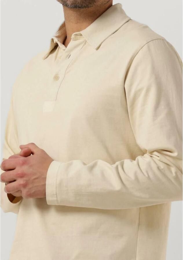 BUTCHER OF BLUE Heren Polo's & T-shirts Johns Rugby Polo Beige
