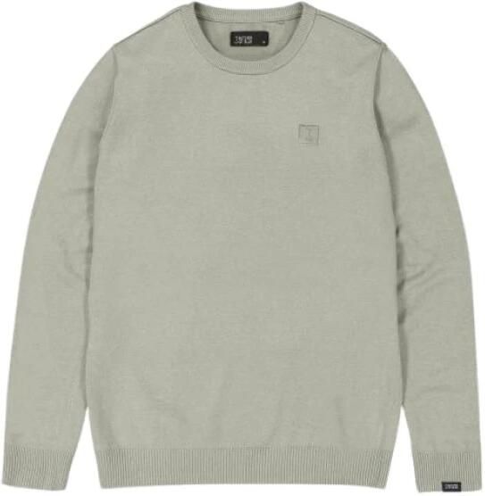 Butcher of Blue Groene Graniet Crew Sweater Stijlvol en veelzijdig Gray Heren - Foto 3