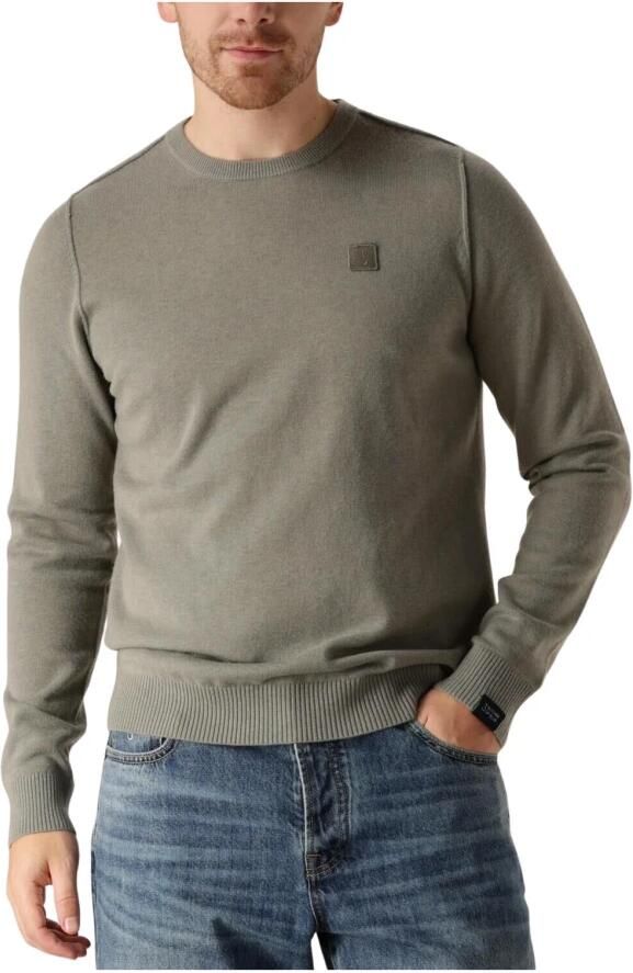 Butcher of Blue Groene Graniet Crew Sweater Stijlvol en veelzijdig Gray Heren - Foto 4