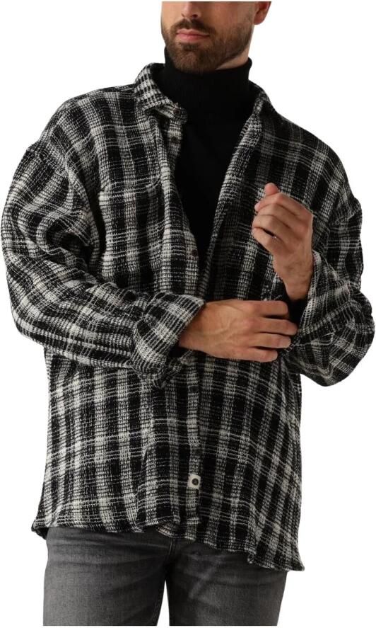 Butcher of Blue Blueclifden Collectie Gebreide Trui Black Heren - Foto 3