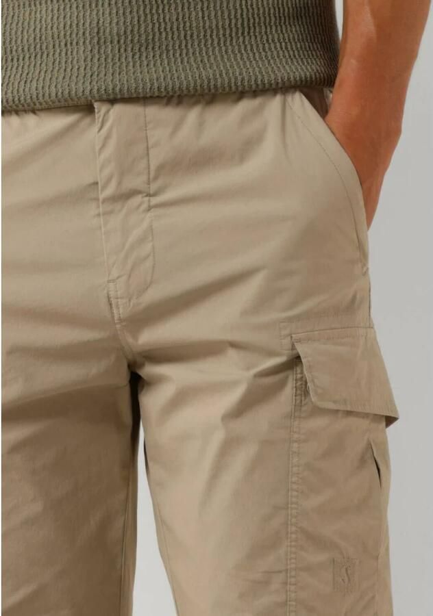 Butcher of Blue Slim Cargo Shorts met Cargo Zakken Beige Heren - Foto 2