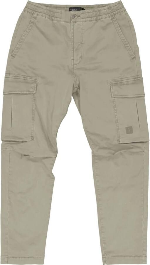 Butcher of Blue Groene Cargo Broek Tristan Slim Sateen Green Heren - Foto 4