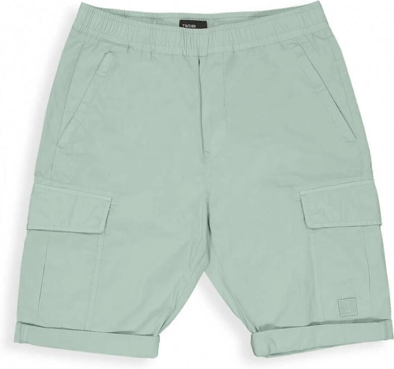 Butcher of Blue slim fit cargo short Tristan ice green