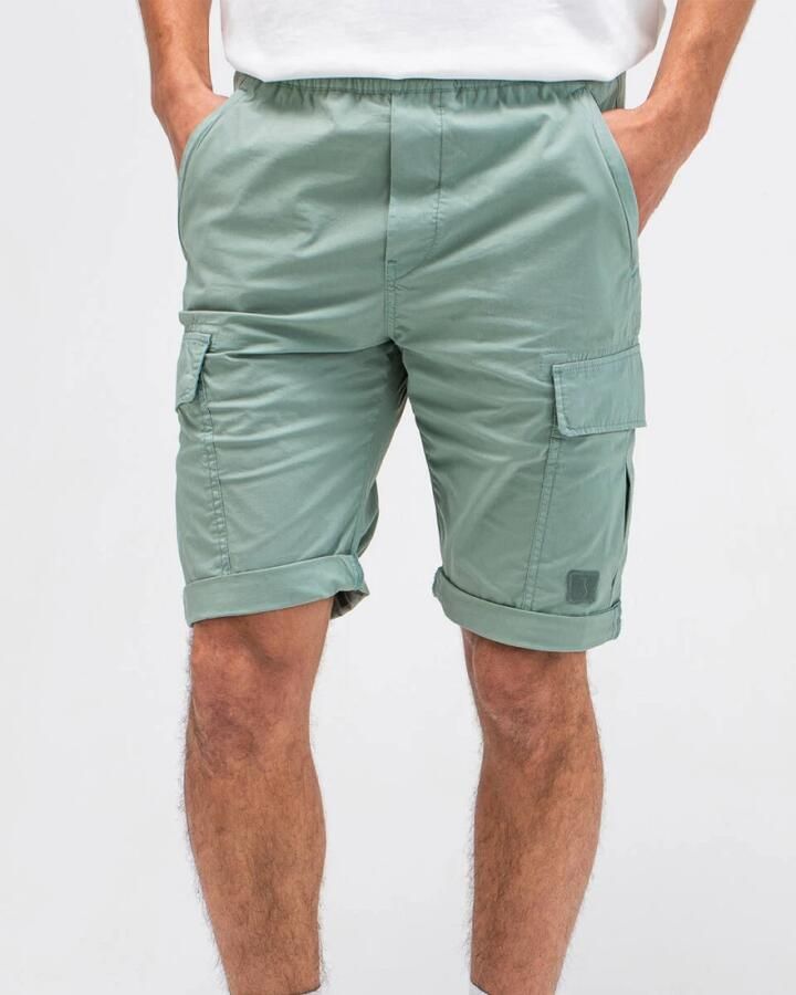 Butcher of Blue slim fit cargo short Tristan ice green - Foto 2