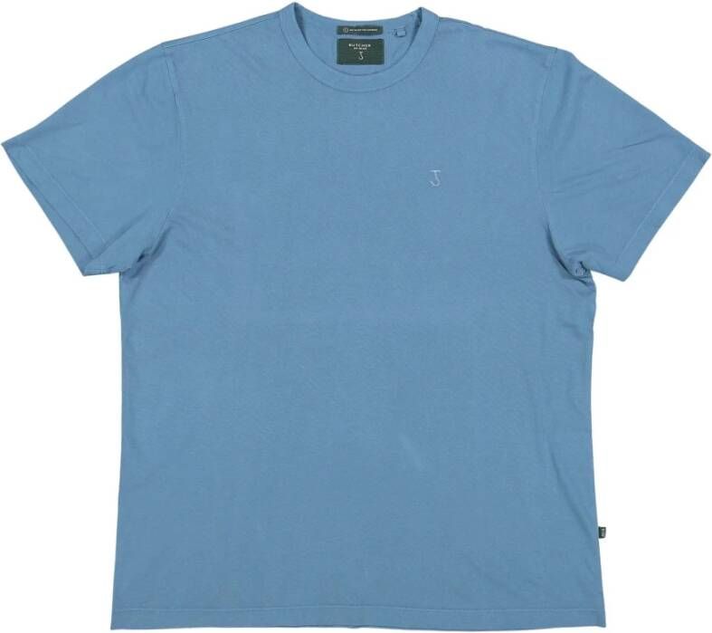 Butcher of Blue Blauwe T-shirts M2316005 Blue Heren