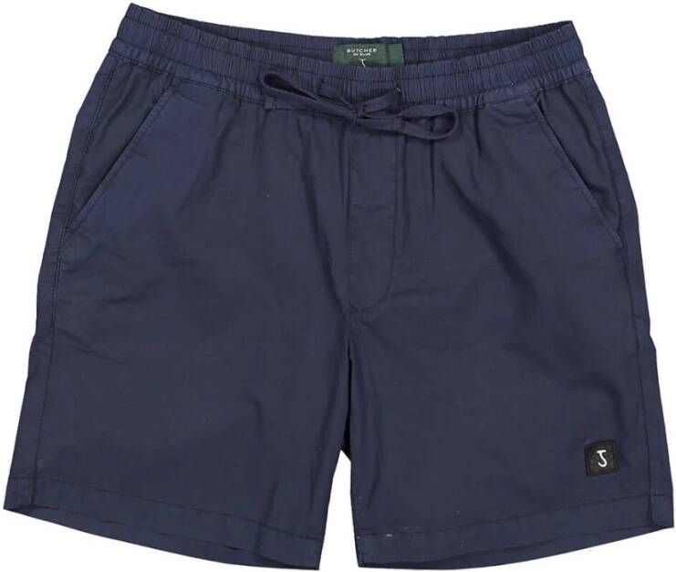 Butcher of Blue Casual Shorts Blauw Heren