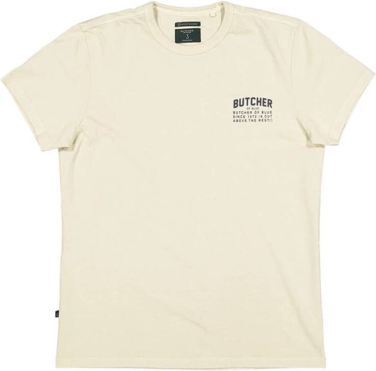 Butcher of Blue T-Shirts Beige Heren
