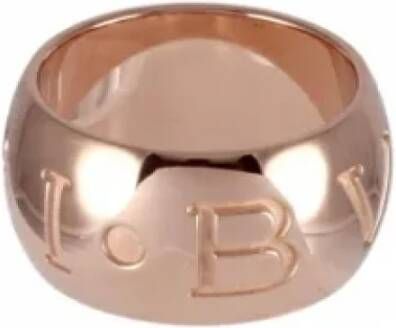 Bvlgari Vintage Voldoende roségouden ringen Roze Dames