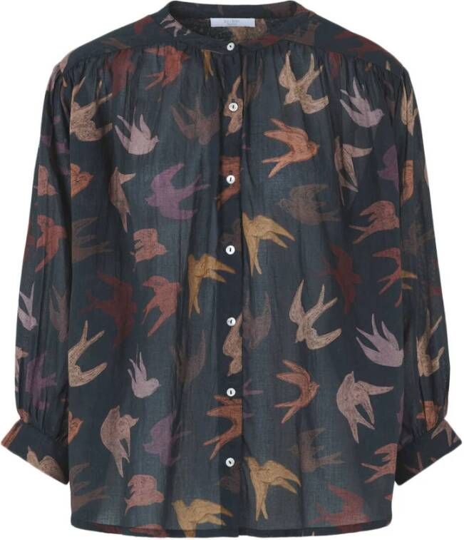 By-Bar Blouse lange mouw Grijs Dames