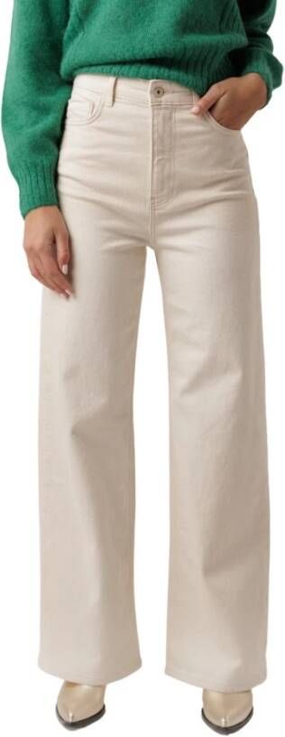 By-Bar By Bar Lina MJ Denim Pant 625 Beige Dames