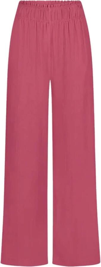 By-Bar Robyn Viscose Broek Pink Dames