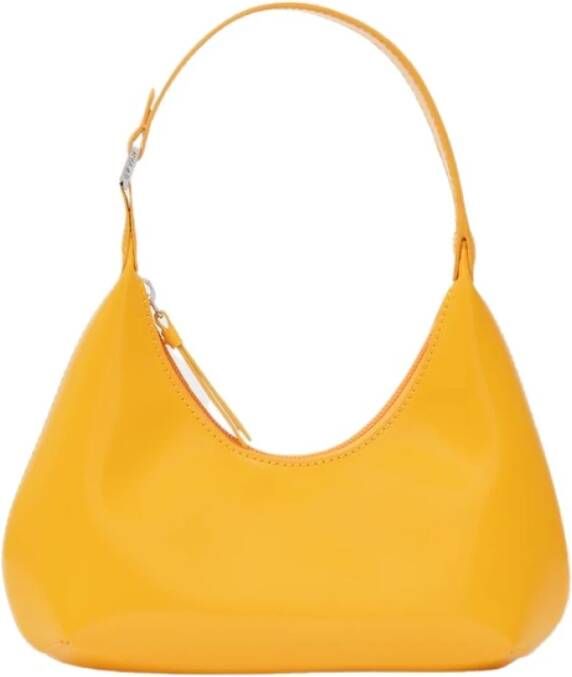 By FAR Baby Amber Bag in Orange Glossy Leather Oranje Dames