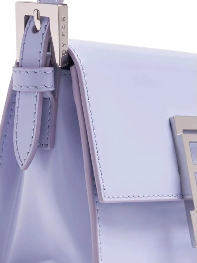 By Far Hobo bags Fran Bluebell Leather Handbag in blauw - Foto 3