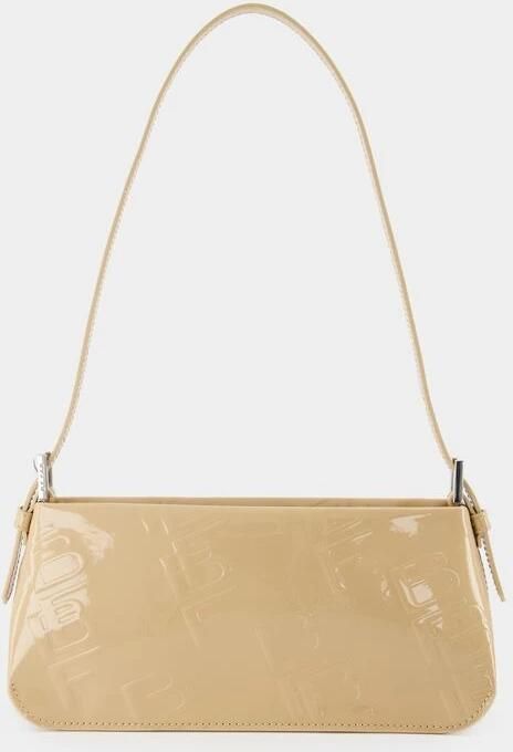 By Far Hobo bags Dulce Hobo Bag Kraft Patent Leather in beige - Foto 3