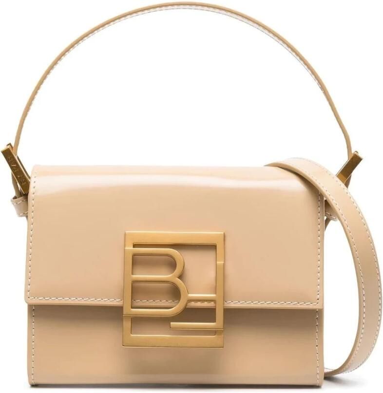 By FAR Klassieke Doosvormige Leren Cross Body Tas Beige Dames - Foto 4