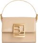 By FAR Klassieke Doosvormige Leren Cross Body Tas Beige Dames - Thumbnail 3