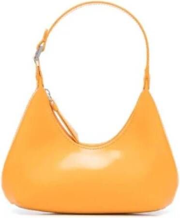 By FAR Baby Amber Bag in Orange Glossy Leather Oranje Dames