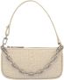 By FAR Mini Rachel Bag in Cream Croco Embossed Leather Beige Dames - Thumbnail 1