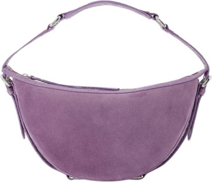 By FAR Gib Hobo Bag Purple Leather Paars Dames