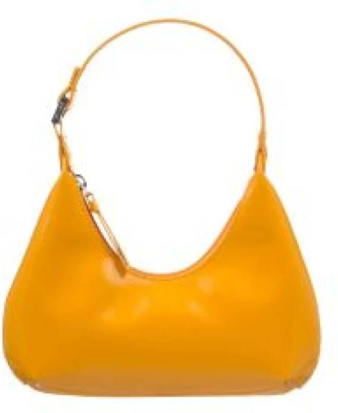 By FAR Baby Amber Bag in Orange Glossy Leather Oranje Dames