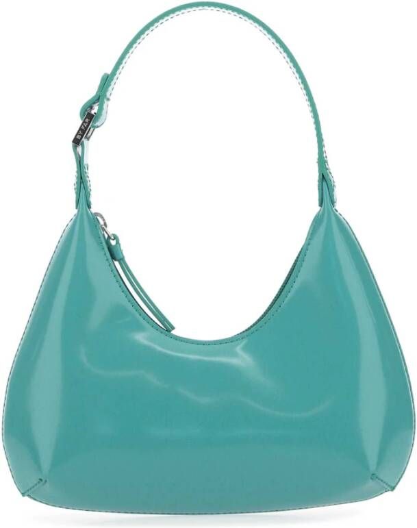 By FAR Turquoise lederen baby barnsteen handtas Blauw Dames