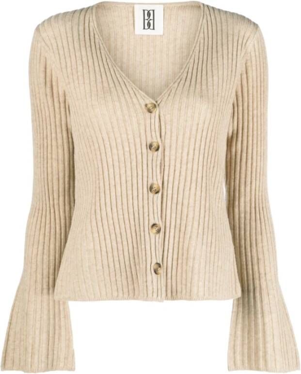 By Malene Birger Beige Cirane Cardigan Sweater By Herenne Birger Beige Dames