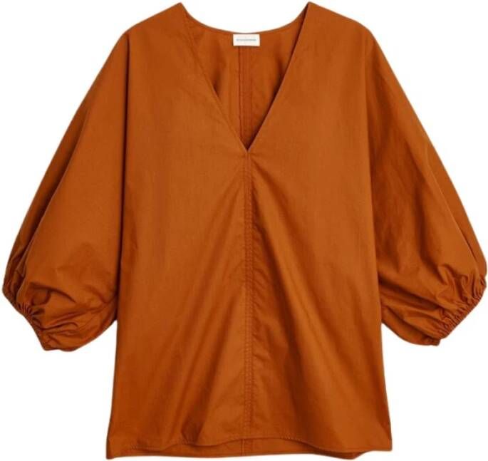 By Malene Birger Blouse overhemd By Herenne Birger Oranje Dames