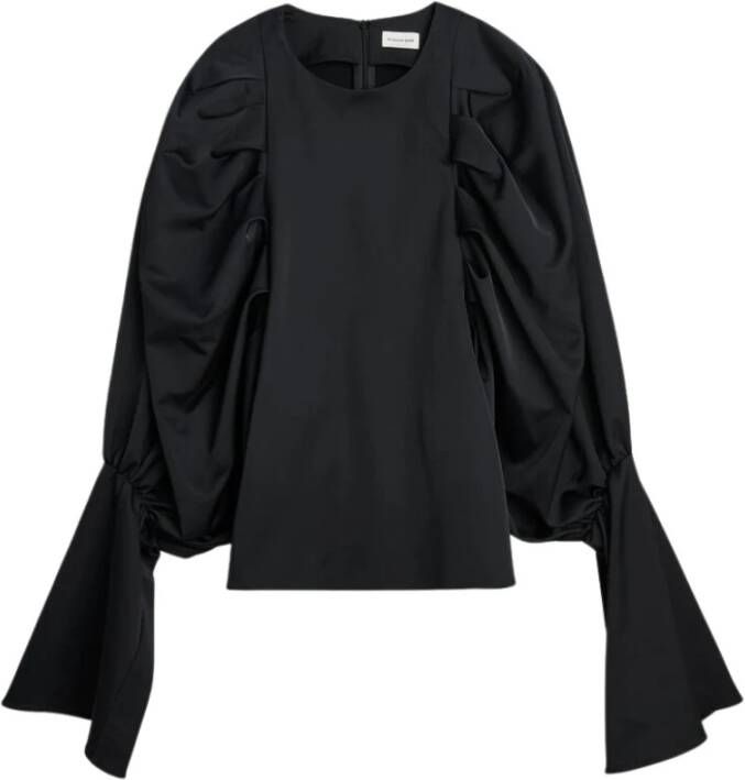 By Malene Birger Stijlvolle Blouse voor Modebewuste Vrouwen By Herenne Birger Black Dames