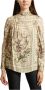 By Malene Birger Beaune printed blouse By Herenne Birger Beige Dames - Thumbnail 1