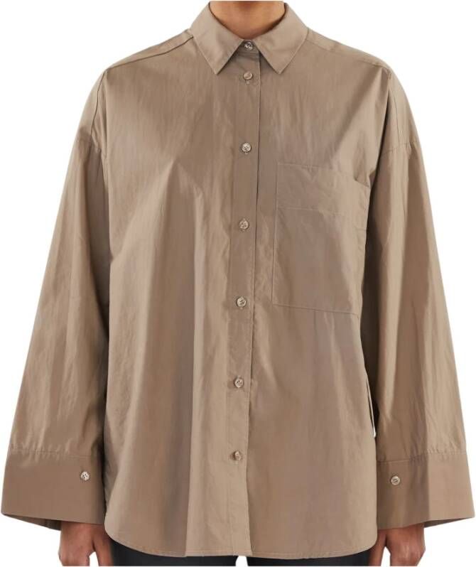 By Malene Birger Casual Shirts By Herenne Birger Bruin Dames