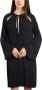 By Malene Birger Dag Midi -jurk By Herenne Birger Blauw Dames - Thumbnail 1
