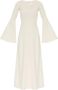 By Malene Birger Elysia jurk met decoratieve mouwen By Herenne Birger Beige Dames - Thumbnail 1