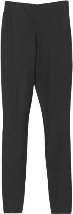 By Malene Birger Stijlvolle Leren Broek By Herenne Birger Black Dames