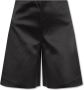 By Malene Birger Marrian shorts met hoge taille By Herenne Birger Zwart Dames - Thumbnail 1