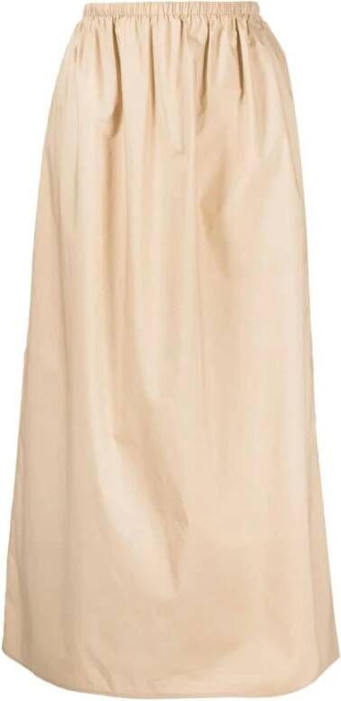 By Malene Birger Midi Skirts By Herenne Birger Beige Dames
