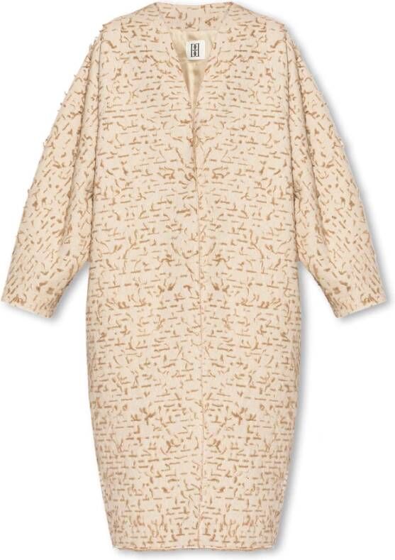 By Malene Birger Oversized jas Pomezia By Herenne Birger Beige Dames