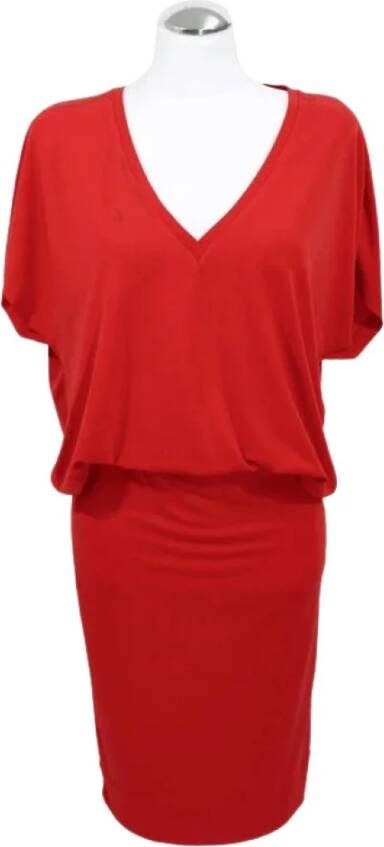 By Malene Birger Pre-owned Pre-eigenaarpolyesterresses By Herenne Birger Pre-owned Rood Dames
