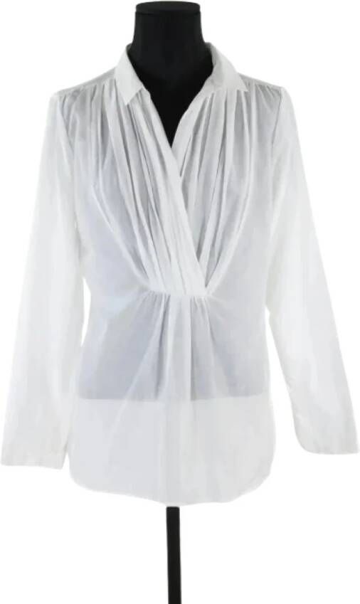 By Malene Birger Pre-owned Voldoende katoentoppen By Herenne Birger Pre-owned White Dames